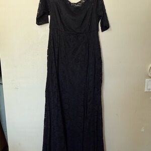 Torrid Black Long Sleeve Lace Dress